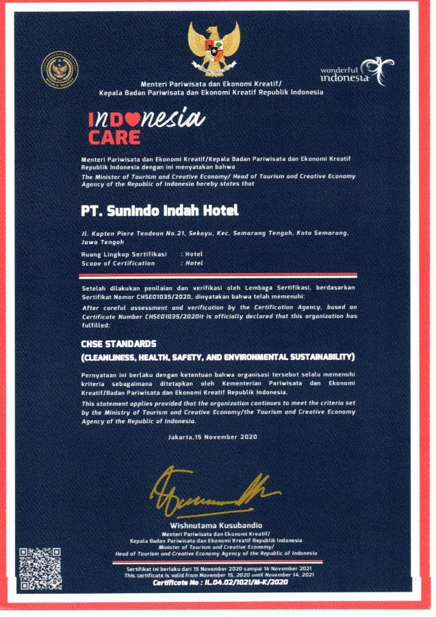 Ibis Budget Semarang Tendean Kültér fotó